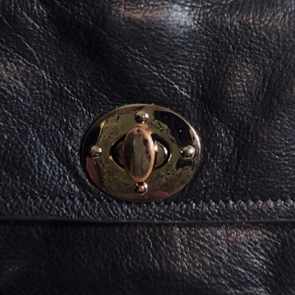 CLEMENTS RIBEIRO Black Leather Crossbody - Picture 3 of 13